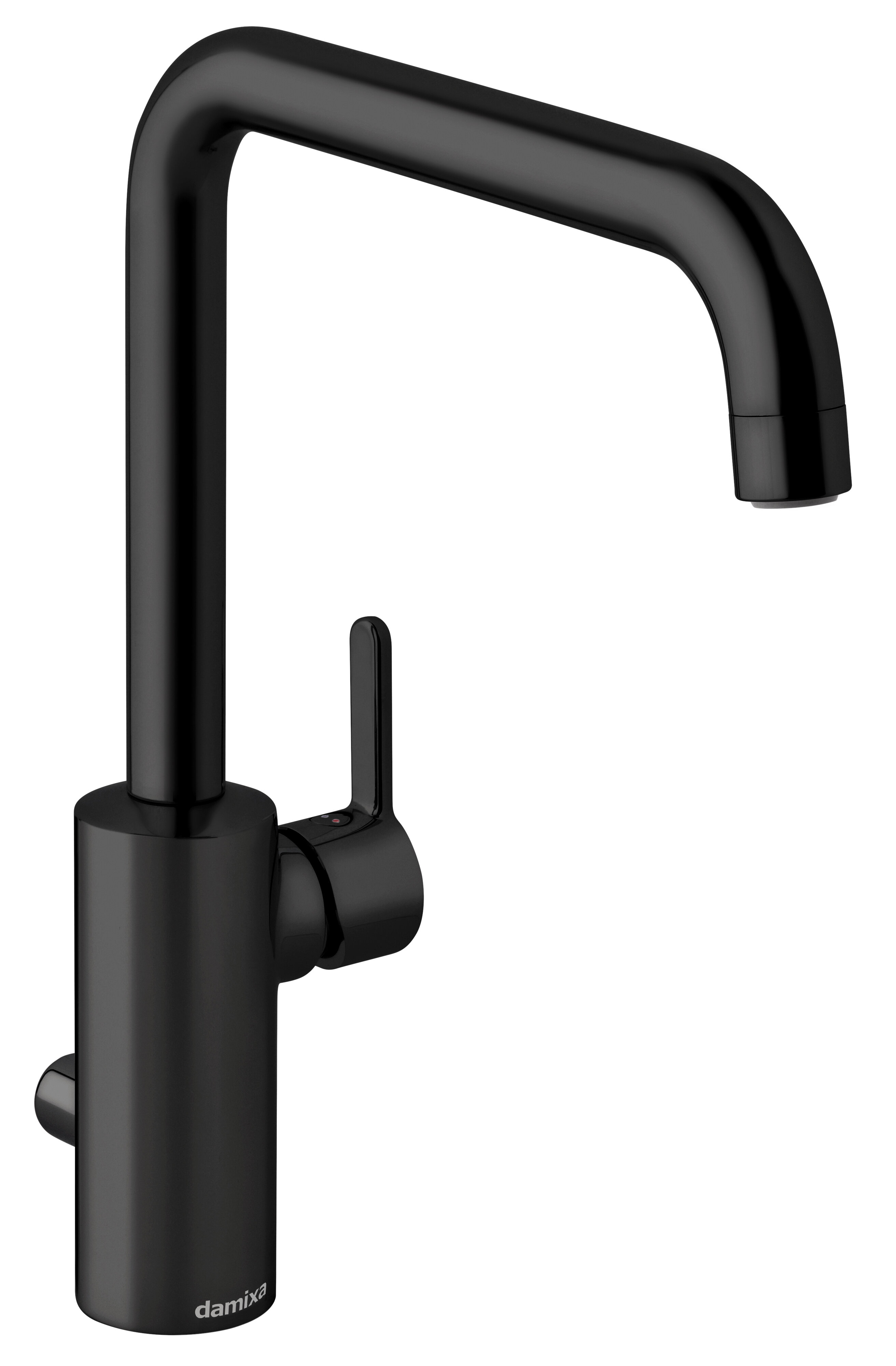 Silhouet Matt black Kitchen Mixer with Dishwasher Shut off